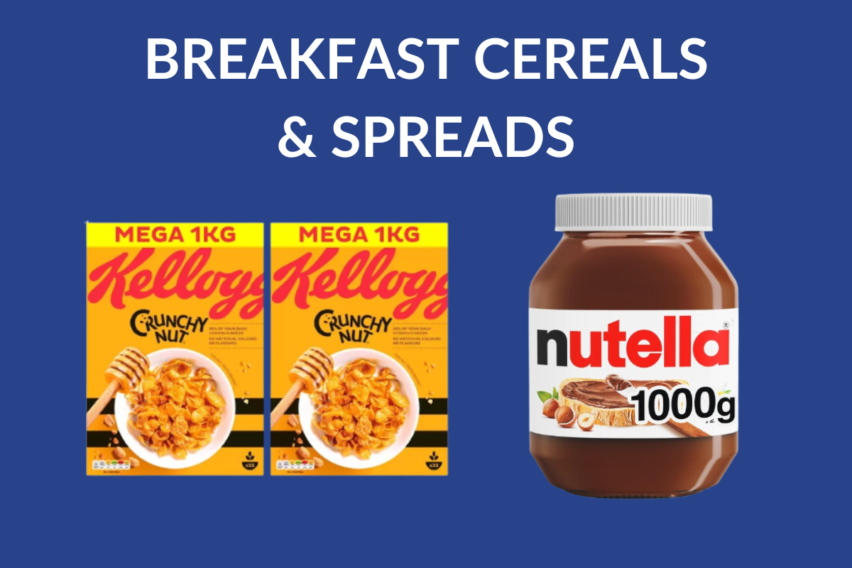 Breakfast Cereals & Spreads