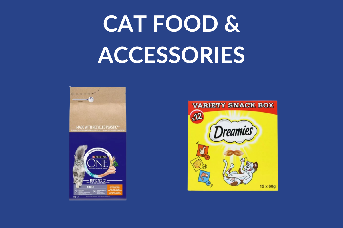 Cat Food & Accessories