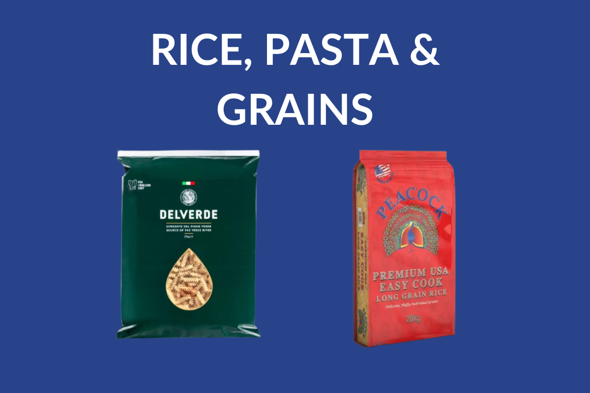 Rice, Pasta & Grains