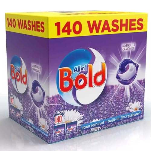 Bold All-in-1 PODS Washing Liquid Laundry Detergent Capsules