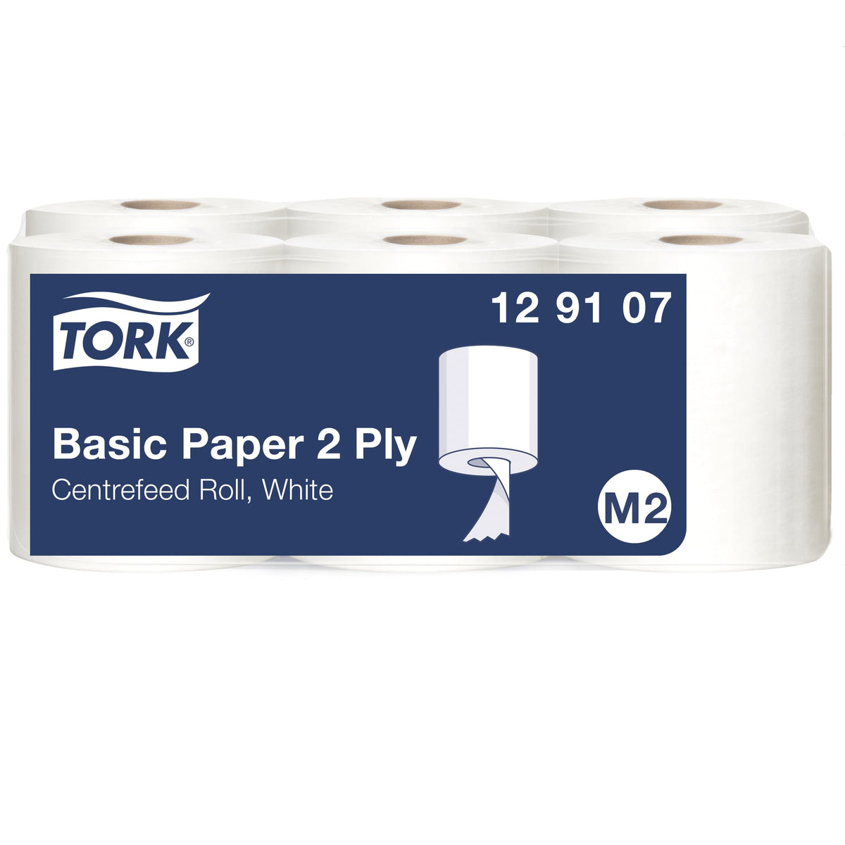 Tork Basic Centrefeed White — 6 × 150m