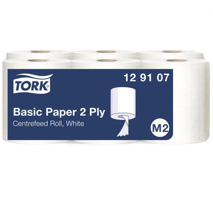 Tork Basic Centrefeed White — 6 × 150m