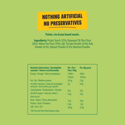 Eat Real, Kids Veggie Straws Multibox, 24 x 20g