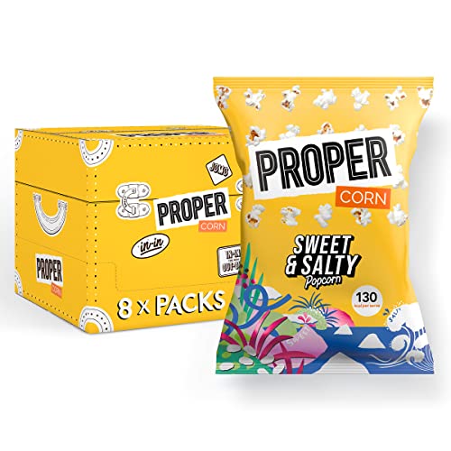 Proper Corn - Sweet and Salty Popcorn 32 x 14g