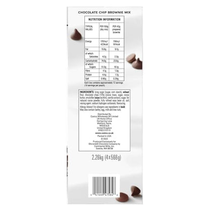 Ghirardelli Premium Brownie Mix Chocolate Chip 2.26kg