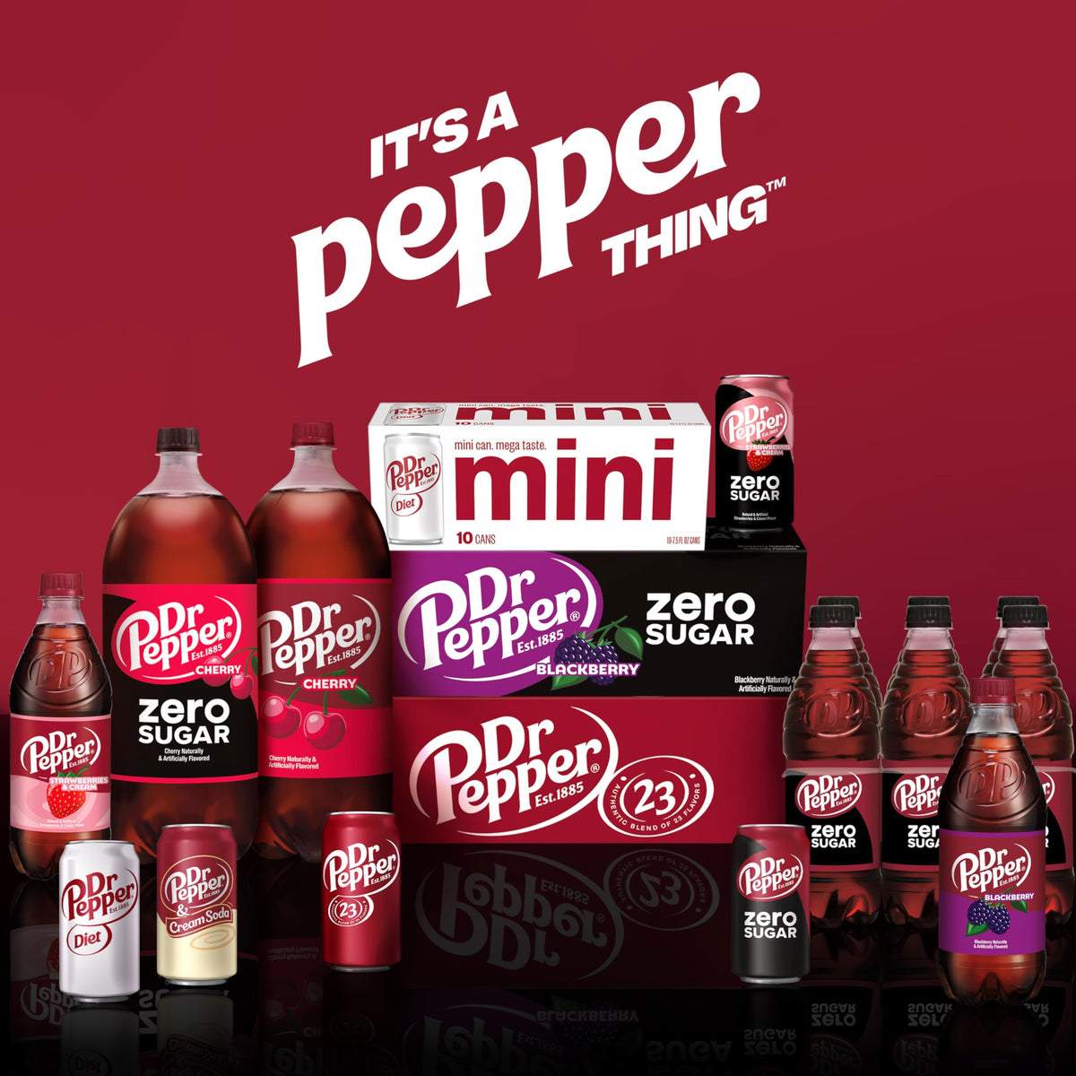 Dr Pepper Cream Soda — 12 × 355ml