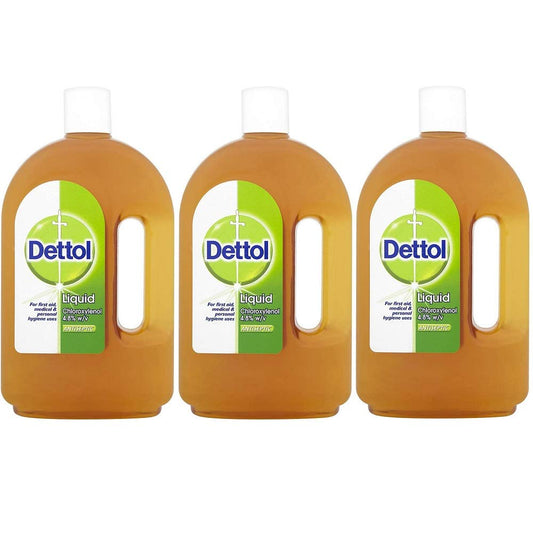 Dettol Original Antiseptic Liquid — 3 × 750ml
