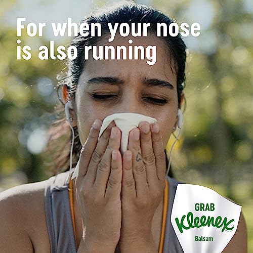 Kleenex Balsam Facial Tissues, Pack of 12 Boxes