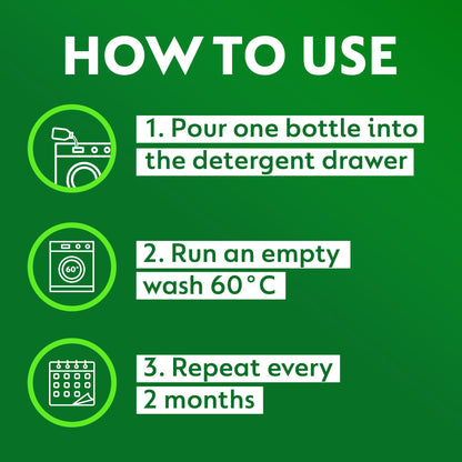 Dettol Washing Machine Cleaner — 3 × 250ml