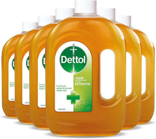 Dettol Original Antiseptic Liquid — 6 × 750ml