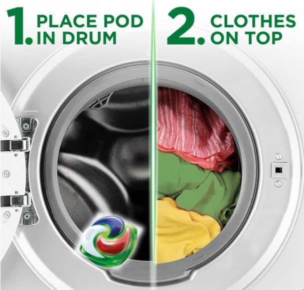 Ariel Platinum Washing Pods + Extra Stain Removal - 100 Washes
