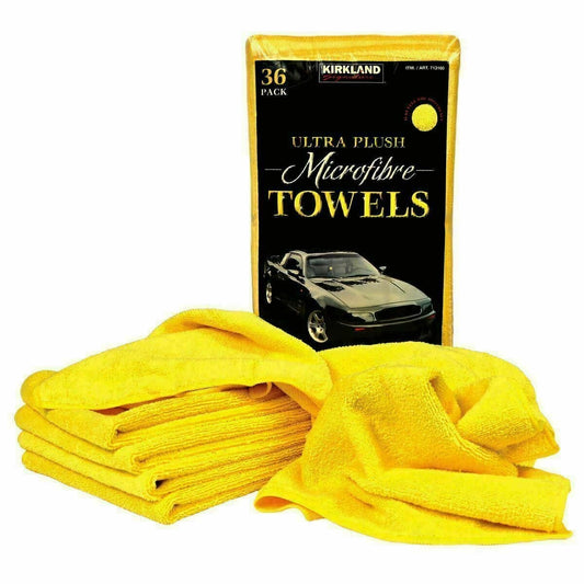 Kirkland Ultra Plush Microfibre Towels — 12 Pack